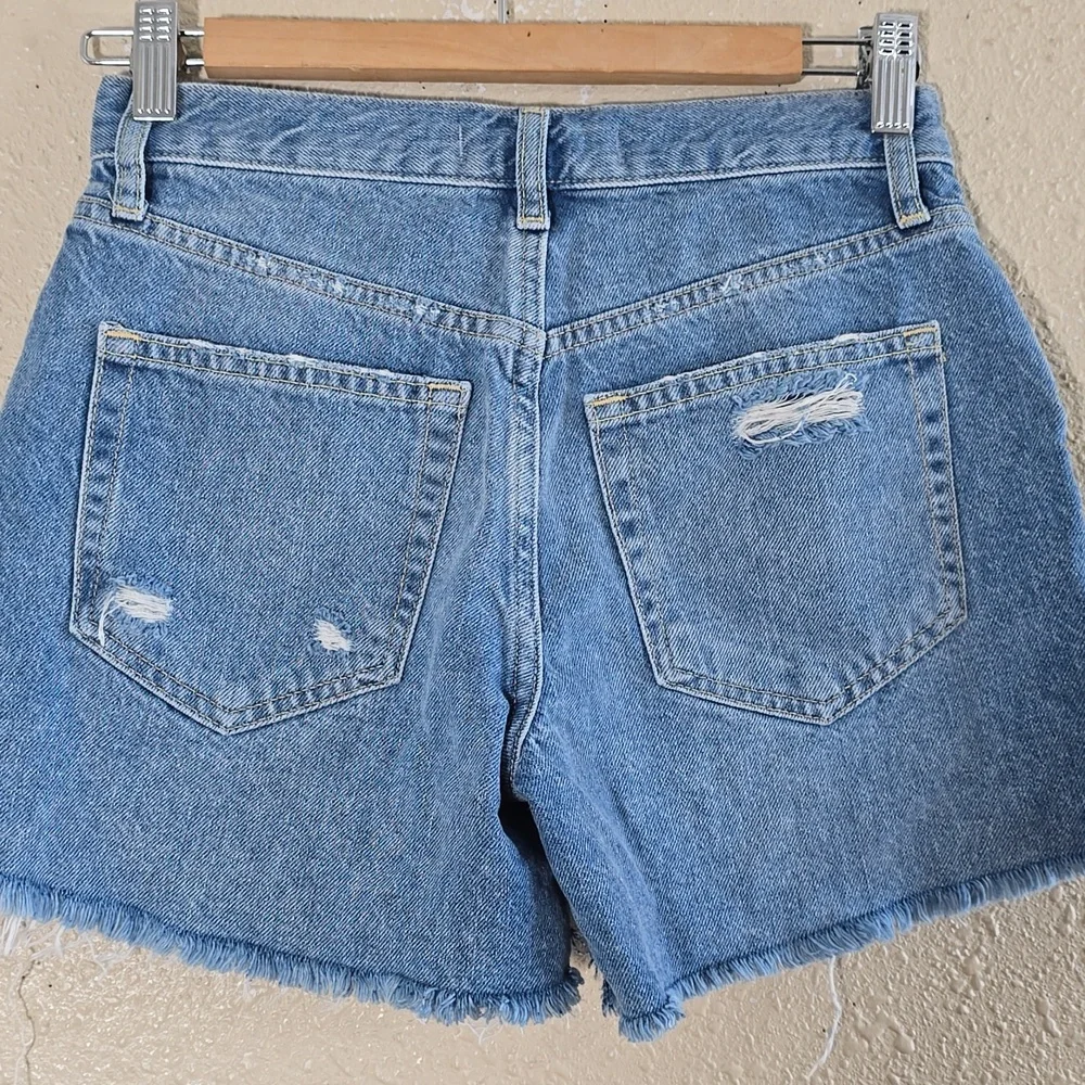 Free People Distressed Denim Women Shorts
